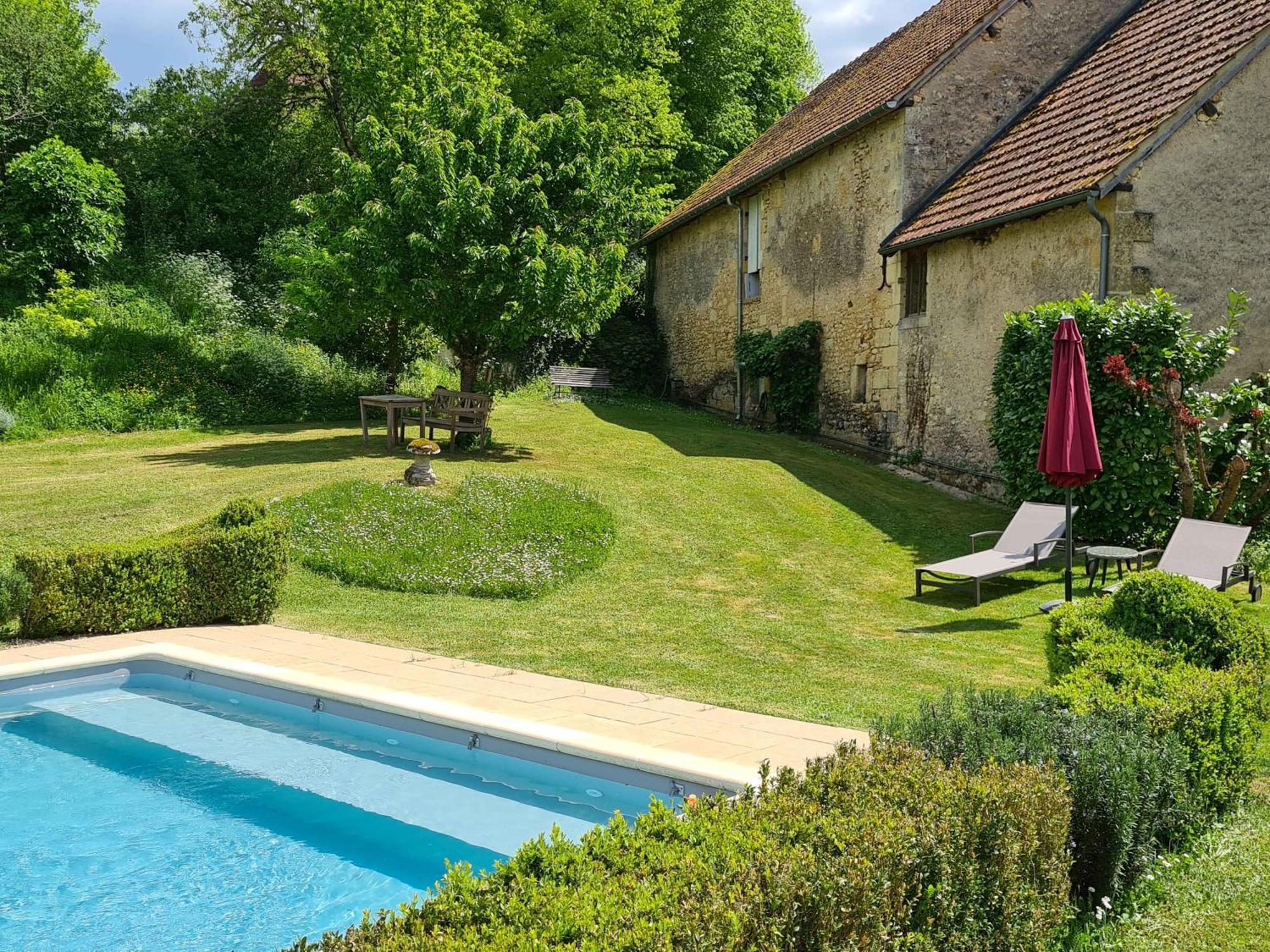 Отель Ferme De Tayac - Charme Avec Pool Les Eyzies Экстерьер фото